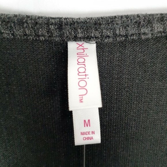 Xhilaration NWT Dress ~ Sz M ~ Charcoal Gray - Picture 4 of 7